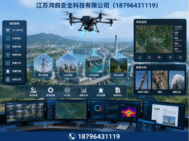 绥化无人机巡检系统展示图